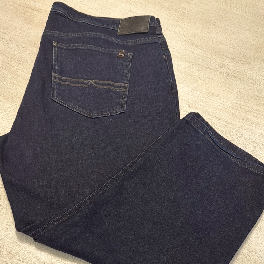 Buffalo David Bitton Straight Blue Jeans Timeless Design